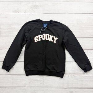 Rugged Bear Kids Spooky Sweatshirt Halloween Crewneck Pullover M 10-12